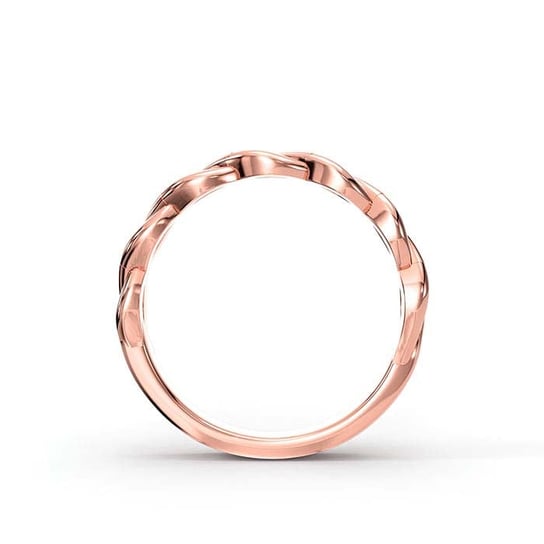 14K Rose Gold Twist Ring