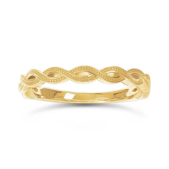 14K Yellow Gold Wedding Ring