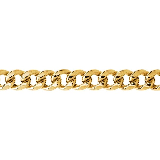 14K Yellow Gold 4.5mm x 18 inch Hollow Miami Cuban Chain